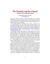 book The Scientist and the Church