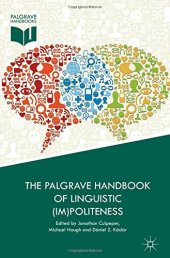 book The Palgrave Handbook of Linguistic (Im)politeness