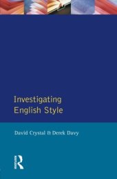 book Investigating English Style