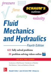 book Schaum’s Outline of Fluid Mechanics and Hydraulics