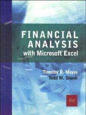 book Financial analysis with Microsoft Excel 2002