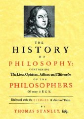 book The history of philosophy : the lives, opinions, actions and discourses of the philosophers of every sect