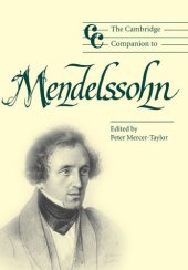 book The Cambridge Companion to Mendelssohn