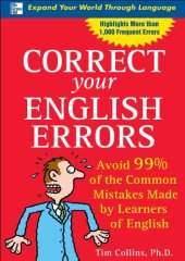 book Correct Your English Errors