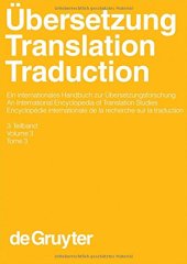 book Übersetzung - Translation - Traduction. 3. Teilband