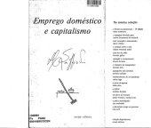 book Emprego Doméstico e Capitalismo