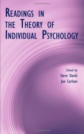 book Readings in the Theory of Individual Psychology