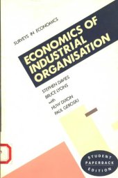 book Economics of industrial organisation