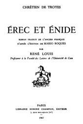 book Érec et Énide