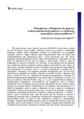 book Ontogênese e Filogênese de Gênero (artigo)