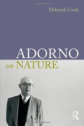 book Adorno on Nature