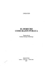 book El derecho como razón pública