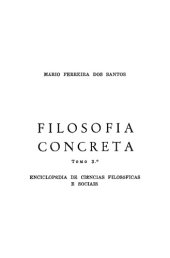 book Filosofia Concreta - Tomo III