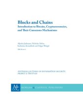 book Blocks and Chains. Introduction to Bitcoin, Cryptocurrencies and their Consensus Mechanisms