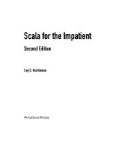 book Scala for the Impatient