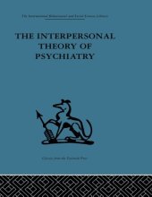 book The Interpersonal Theory of Psychiatry