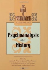 book Psychoanalysis and History