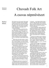 book Chuvash Folk Art = Чувашское народное искусство