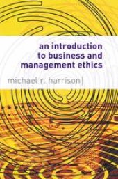 book An introduction to business and management ethics