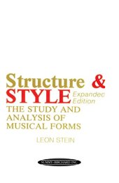 book Structure & Style: The Study and Analysis of Musical Forms