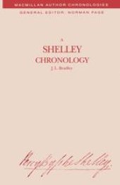 book A Shelley Chronology