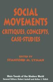 book Social Movements: Critiques, Concepts, Case-Studies