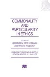 book Commonality and Particularity in Ethics