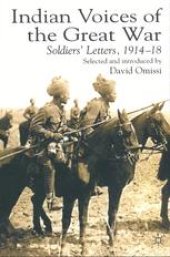 book Indian Voices of the Great War: Soldiers’ Letters, 1914–18