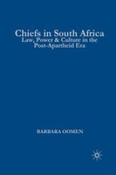 book Chiefs in South Africa: Law, Power & Culture in the Post-Apartheid Era