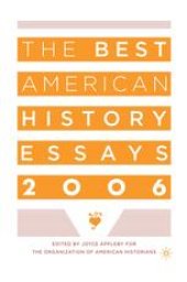 book The Best American History Essays 2006