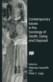 book Contemporary Issues in the Sociology of Death, Dying and Disposal