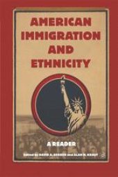 book American Immigration and Ethnicity: A Reader