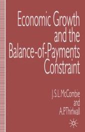 book Economic Growth and the Balance-of-Payments Constraint