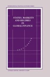 book States, Markets and Regimes in Global Finance