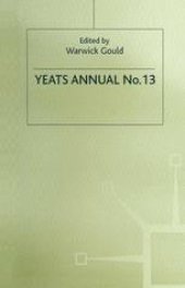 book Yeats Annual No. 13