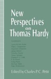 book New Perspectives on Thomas Hardy