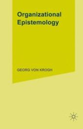 book Organizational Epistemology