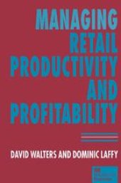 book Managing Retail Productivity and Profitability