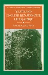 book Yeats and English Renaissance Literature