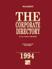 book The Corporate Directory of U.S. Public Companies