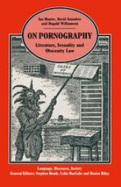 book On Pornography: Literature, Sexuality and Obscenity Law