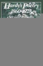 book Hardy’s Poetry, 1860–1928