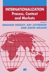 book Internationalization: Process, Context and Markets