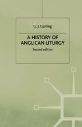 book A History of Anglican Liturgy