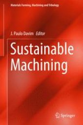 book Sustainable Machining