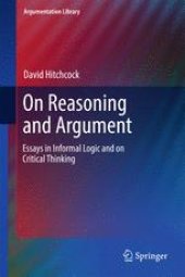 book On Reasoning and Argument: Essays in Informal Logic and on Critical Thinking