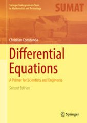 book Differential Equations: A Primer for Scientists and Engineers