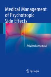 book Medical Management of Psychotropic Side Effects