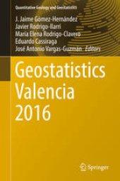 book Geostatistics Valencia 2016