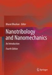 book Nanotribology and Nanomechanics: An Introduction